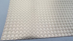 KFS 1/24 人字形 5排 花紋底板 鍍鉻 (PE6